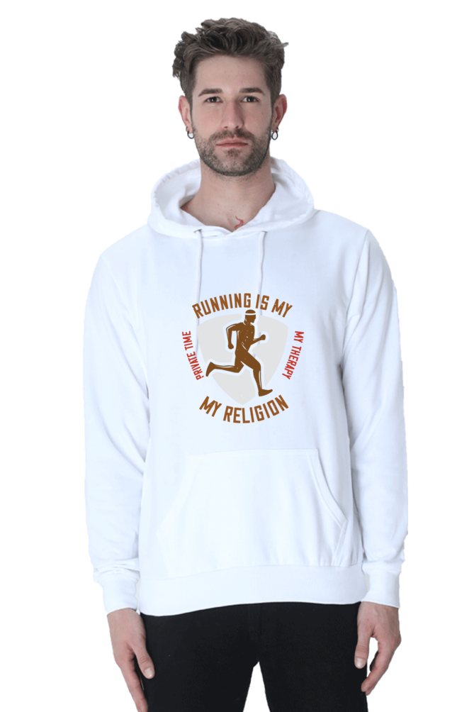 Running my Religion Hoodie