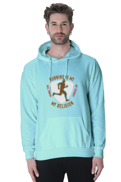 Running my Religion Hoodie